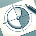 Create an illustrative image to help visualize a geometrical problem. Picture a perfect circle with a clean, smooth surface. Inside the circle, draw a straight line connecting two points on its edge, forming a chord. The chord is located 6 inches away from the very center of the circle. This line divides the circle into two distinct segments. One of these segments is larger than the other. Emphasize the differences in sizes of the segments by shading the larger one with a darker tone. The entire circle should represent an area of 452 square inches.