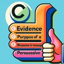 Which phrase describes evidence? its ( C ) Which phrase describes the
