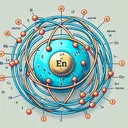 Create a detailed illustrative depiction of a potassium atom. It should show the atom's nucleus containing 19 protons, and the electron energy levels surrounding the nucleus. The inner energy levels should have 18 electrons, and the outer energy level should contain 1 electron. This should be shown graphically and not with numbers or symbols. The image should visibly show the outer energy level and its potential to accept more electrons to reach a filled state, giving a visual suggestion of ionization or electron gain.